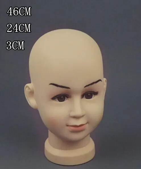 Cosmetology Mannequin Heads Child Mannequin Boy Plastic Head Mannequin Children Heads Hairdress Doll Hairdressing Dummy Training