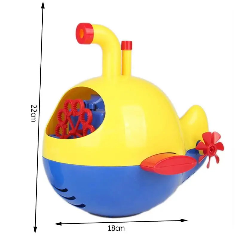 Забавная детская игрушка для ванны детская ванная комната автоматическая машина для пузырей Детская ванна игры в воду игры игрушка электрический пузырь воздуходувка - Цвет: 22x18x21cm