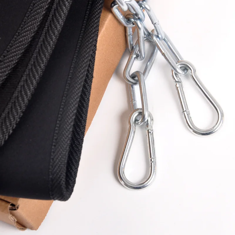 Fitness Equipments Dip Belt Weight Lifting Gym Body Waist Strength Training Pull Up Power Building with Dipping Chain