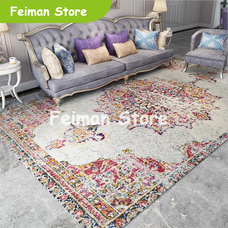 Мягкие декоративные домашние ковры Персия для гостиной, спальни, коврики для чистки ковров, для дома, напольный коврик, нежные коврики, большой ковер