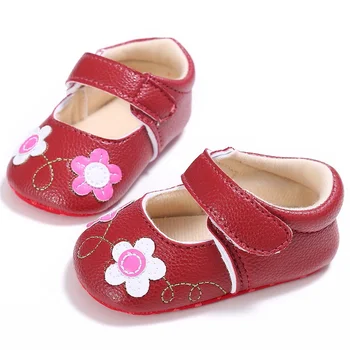 

Lovely Summer Baby Girls Princess Shoes Spring Autumn Infants Prewalker Flowers Shoes