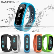 Tiandirenhe Водонепроницаемый Bluetooth Smart группа здоровья фитнес-трекер Спорт Браслет мониторинг сна, анти-потерянный