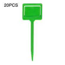 20 шт Многоразовые Детские цветы Т Тип газон Клип Стиль сад PP ярлыки «сделай сам» этикетка практичная