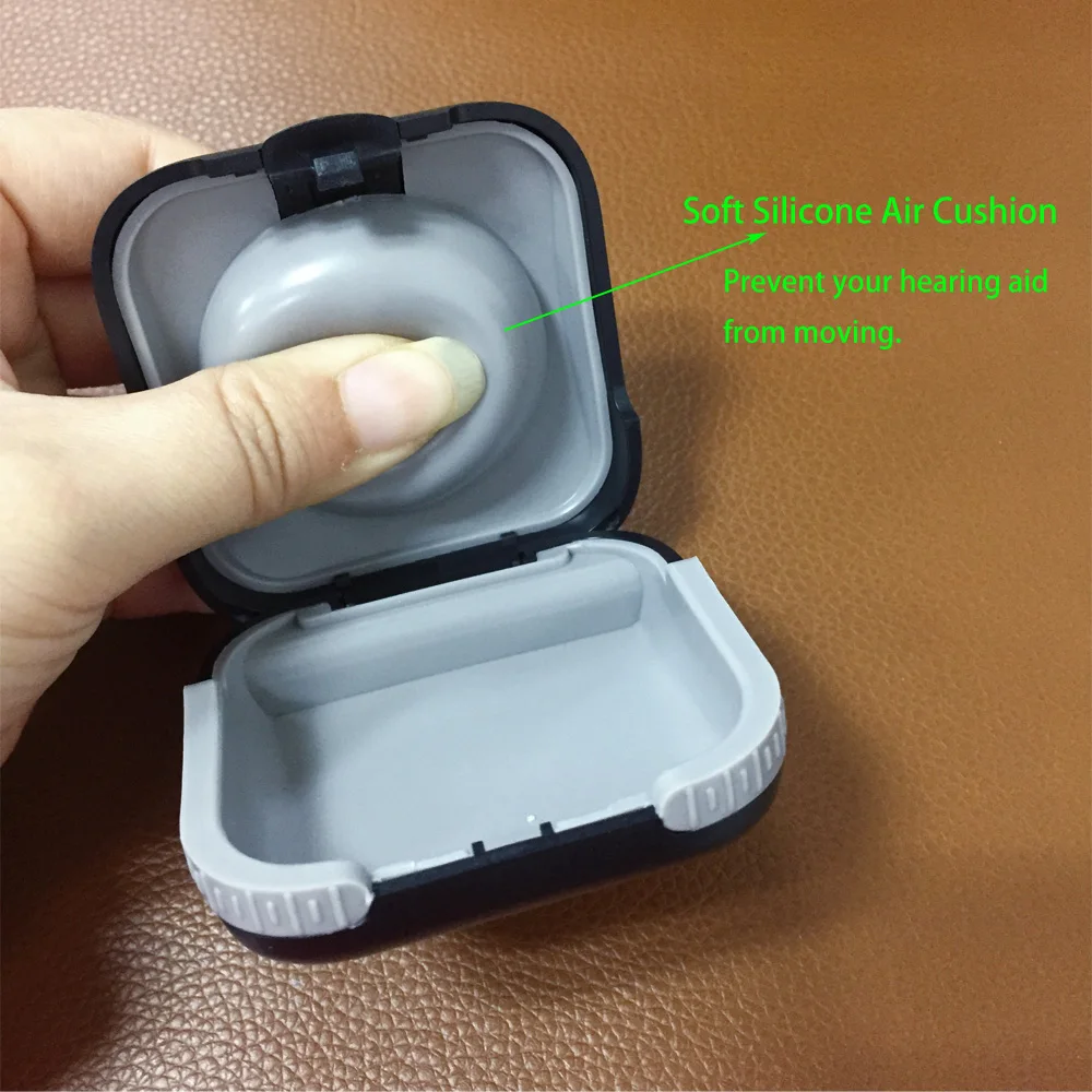 2 шт чехол для слухового аппарата маленький портативный защитный чехол для хранения BTE для старшего