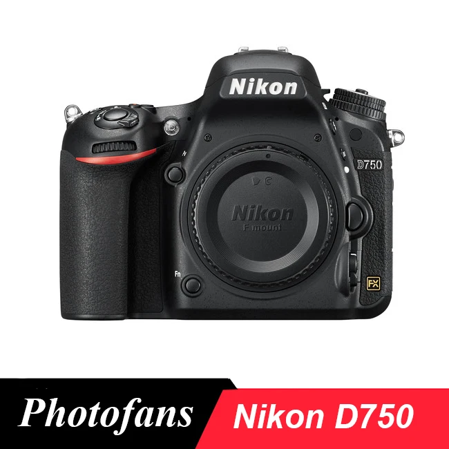 Цифровая камера Nikon D750 DSLR Full Frame-24,3 МП FX-формат-видео Full HD 1080 p-3," Наклонный ЖК-дисплей Wi-Fi(Совершенно