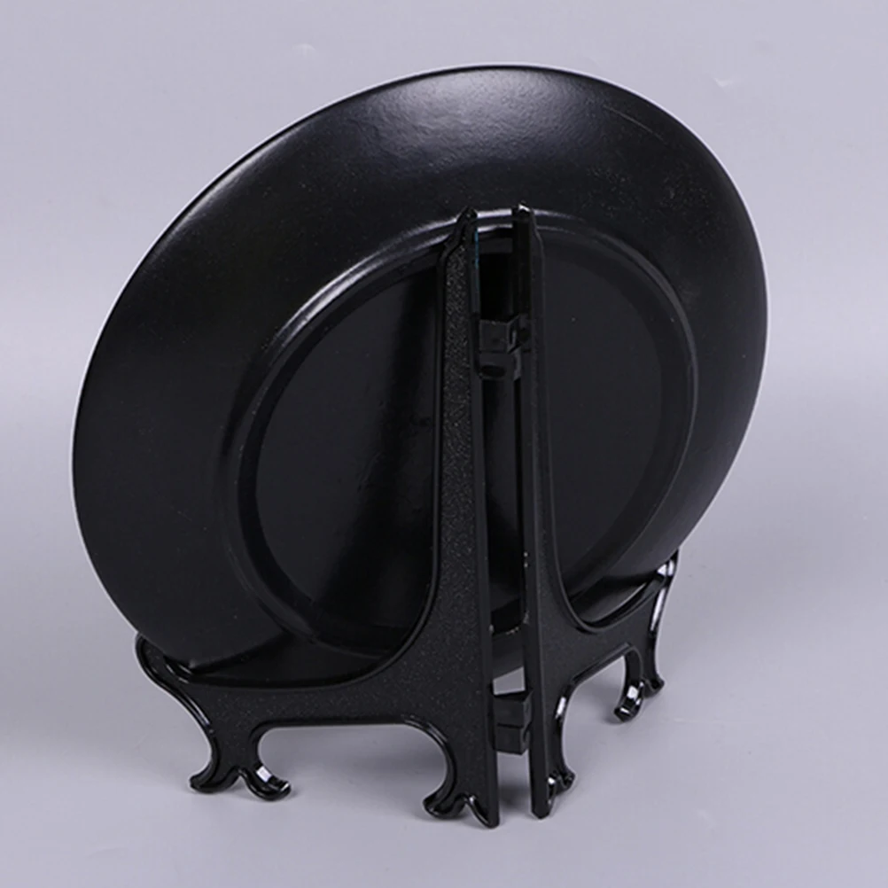 Plastic Display Stand Dish Rack Plate Bowl Picture Frame Photo Pedestal Holder