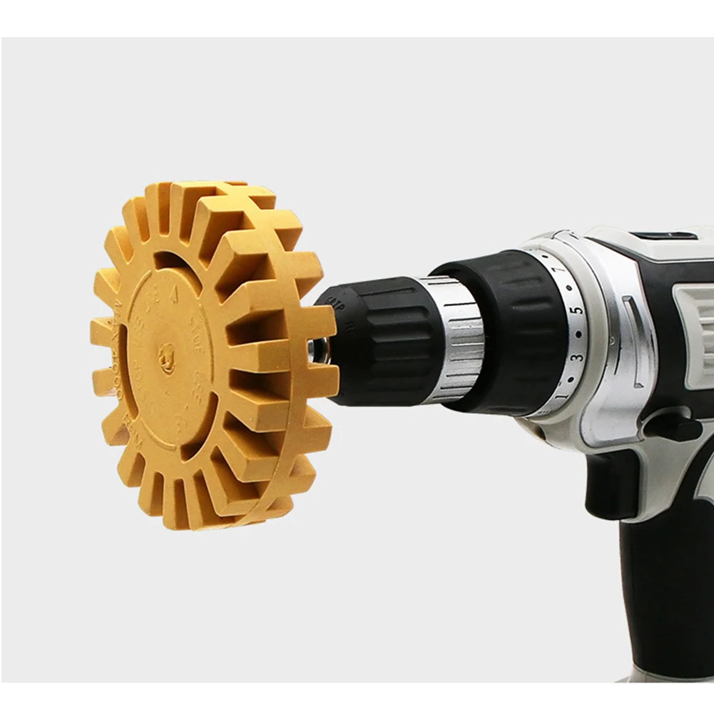 

New 4 inch Auto Repair Paint Tool Rubber Eraser Wheel for Remove Car Glue Adhesive Sticker Pinstripe Decal Graphic