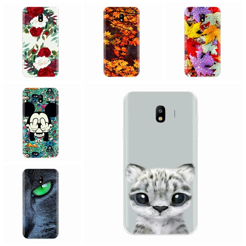

For Samsung Galaxy J3 2017 J330F Compact Henna Mandala Floral Soft TPU Silicone Pattern Clear Case T018