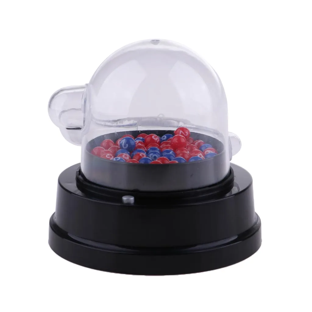 

Electric Lucky Number Picking Machine Lottery Bingo Games Shake Lucky Ball