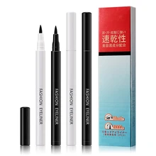 2019 Black Eyeliner 2pcs/set Waterproof Liquid Eye liner Pen High Pigment Long Lasting Makeup Eyeliner