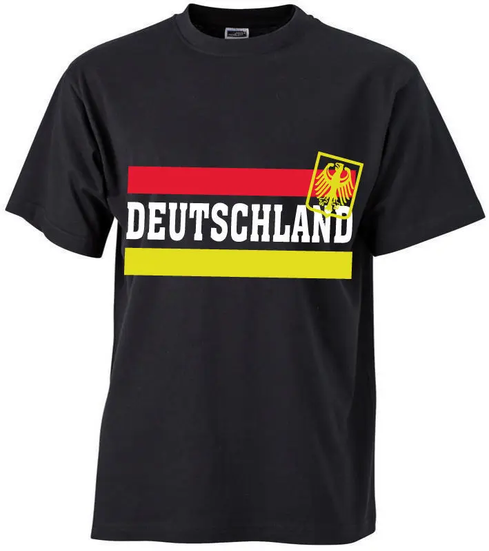 Летняя мужская Повседневная модная Футболка Deutschland футболка Германия | Мужская