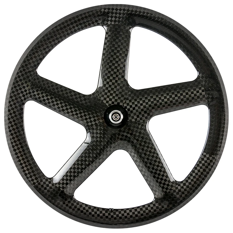 fixed Bicycle 5 spokes Road bike carbon wheels spokes wheelset clincher