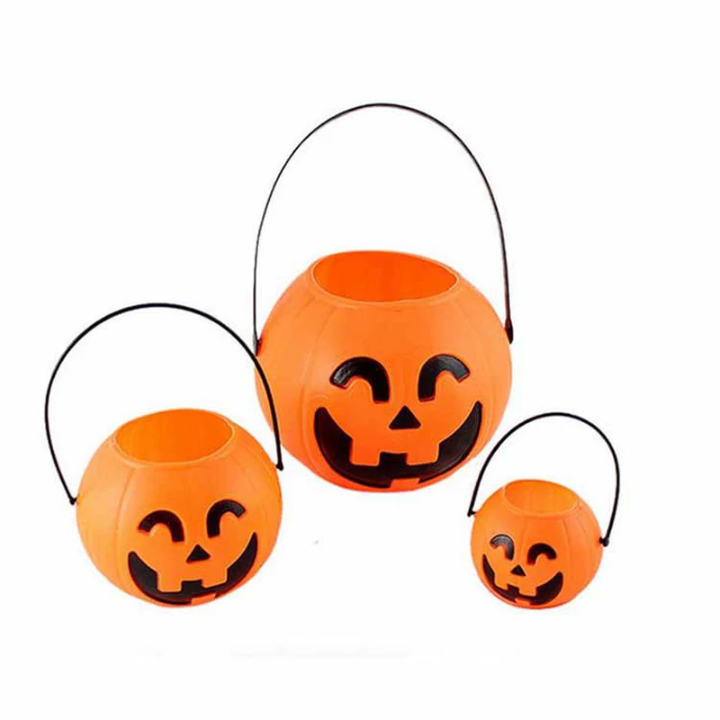1pc font b Mini b font Halloween Festival Lantern Pumpkin Candy Jar Kids Trick Treat Sweet