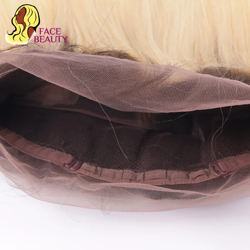 Facebeauty Preplucked 1B 613 Омбре блонд Remy бразильские человеческие прямые волосы 2/3/4 пучки с