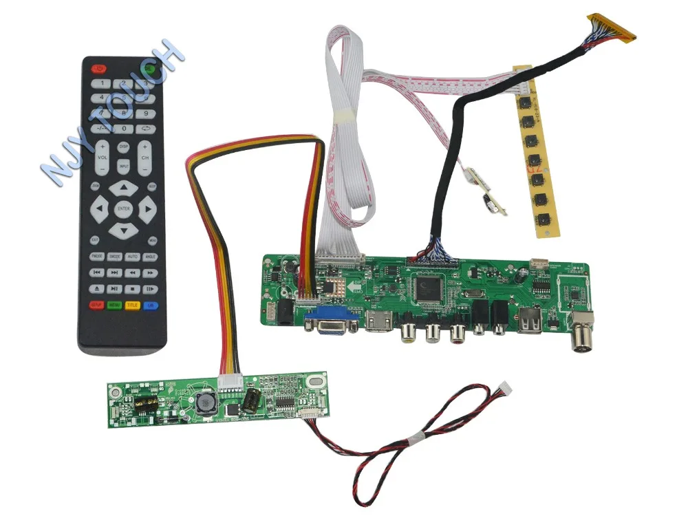 LA.MV56U.A New Universal HDMI USB AV VGA ATV PC LCD Controller Board for 23inch 1920x1080 LTM230HT10 LED LVDS Monitor Kit LA.MV56U.A New Universal HDMI USB AV VGA ATV PC LCD Controller Board for 23inch 1920x1080 LTM230HT10 LED LVDS Monitor Kit