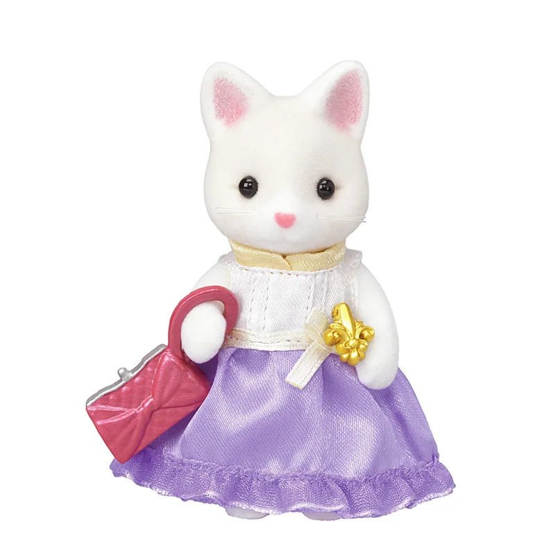 Sylvanian Families пушистый кукольный домик в виде животного, фигурка Scence, аксессуары, мебель, модная одежда, различные виды, подарок для девочки, новинка - Цвет: 6003