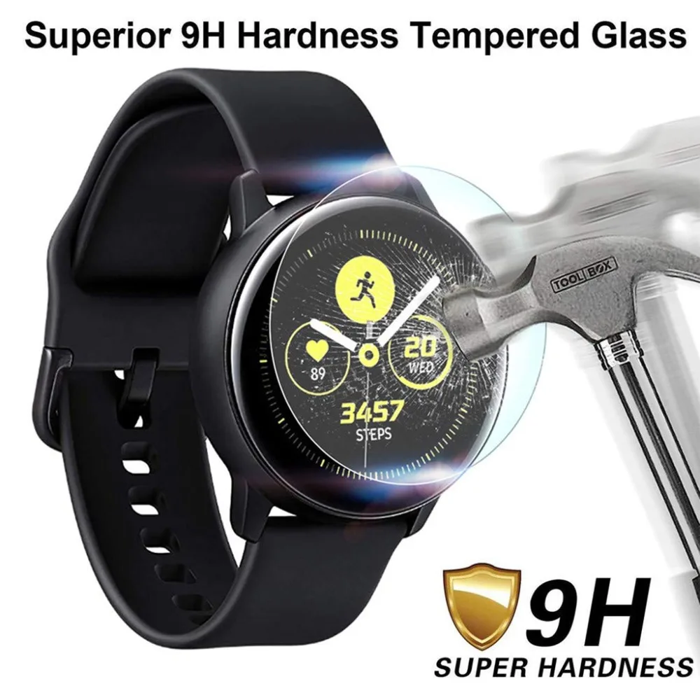 Tempered Glass Protective Anti Scratch for Samsung Galaxy Watch Active
