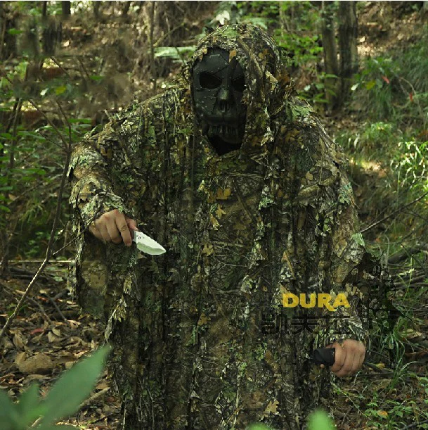 CAMO GHILLIE YOWIE SNIPER TACTICAL CAMOUFLAGE SUIT HUNTING PAINTBALL