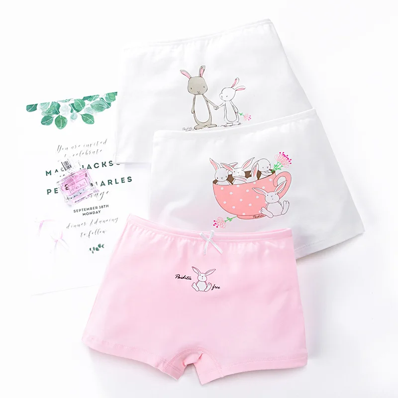 Трусы для девочек детское нижнее белье хлопковые треугольные штаны маленькие