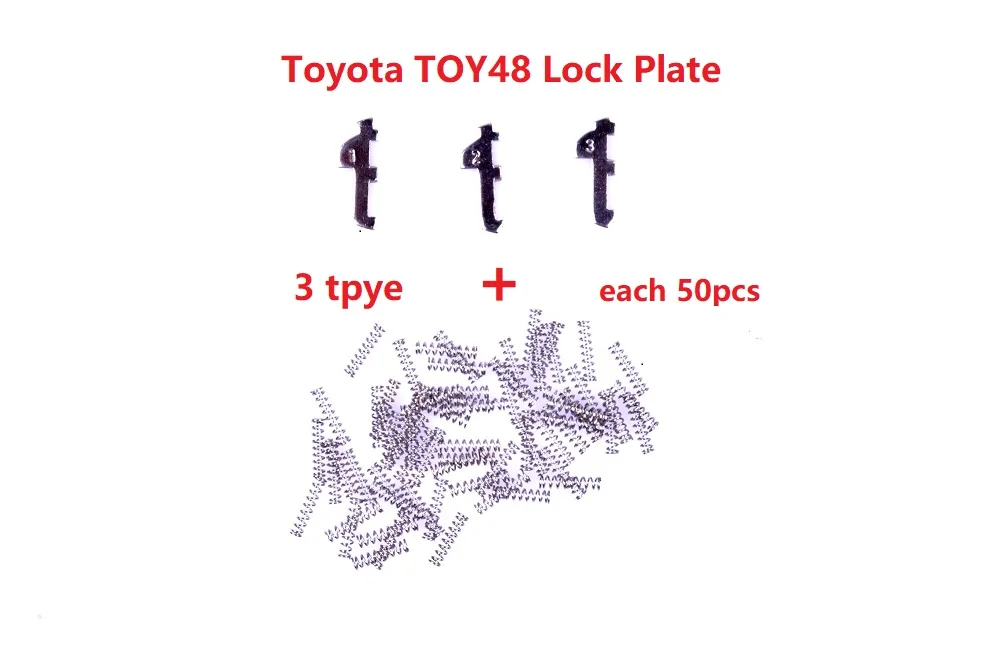 

(150pcs) Type 1.3.5 Each 50PCS TOY48 Car Lock Reed Auto Lock Repair kits Lock Plate for Toyota Crown New Lexus