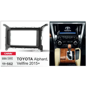 

CARAV 11-562 Car Radio Fascia Panel for Alphard 2015+ Stereo Dash Facia Trim Surround CD Installation Kit