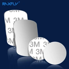 Магнитный автомобильный держатель для телефона RAXFLY, металлическая пластина 0,5 мм, магнитные железные листы, металлический диск для магнитного крепления на вентиляционное отверстие, автомобильный держатель, подставка