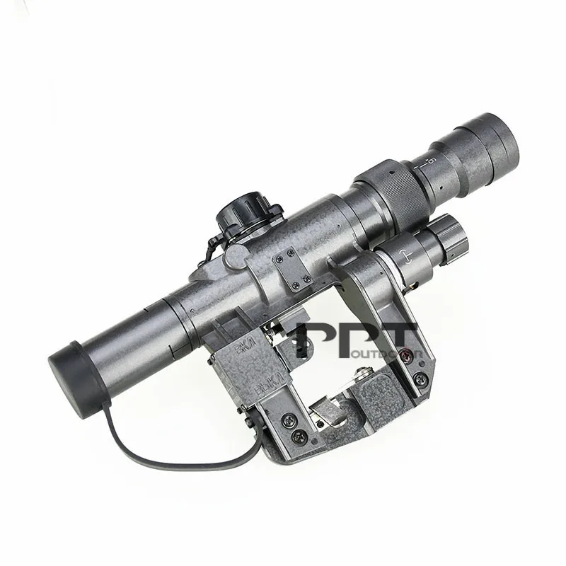 PPT Тактический 3-9x24 прицел SVD черный цвет для охоты стрельба PP1-0329