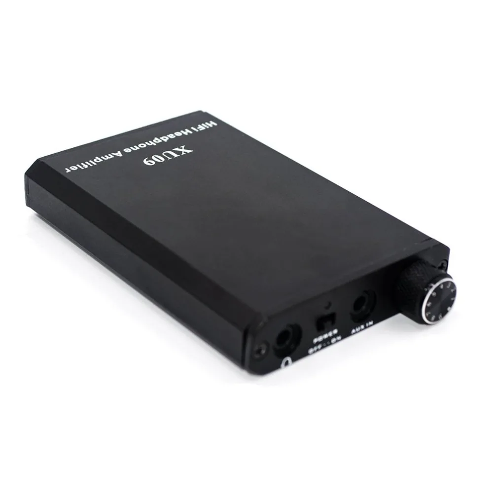 

Mini Audio HIFI Headphone Amplifier Rechargeable Stero XU09 Portable Headphone Amplifier DAC Effective Sound Card for Laptop PC