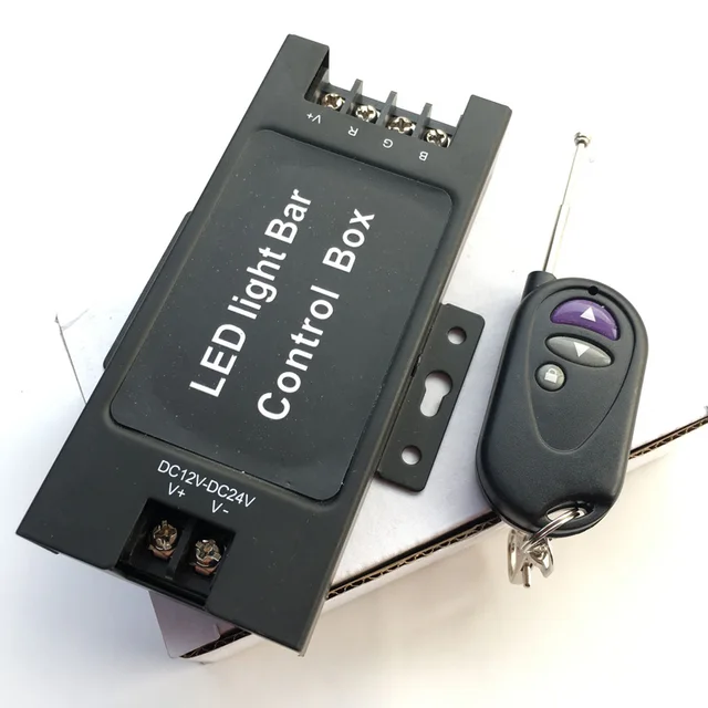 Wireless Car Light Switch Drl Daylight Dimmer Controller Led Wireless Car Light Switch Drl Daylight Dimmer Controller Led Bar Strobe Flash Control Box 12v
