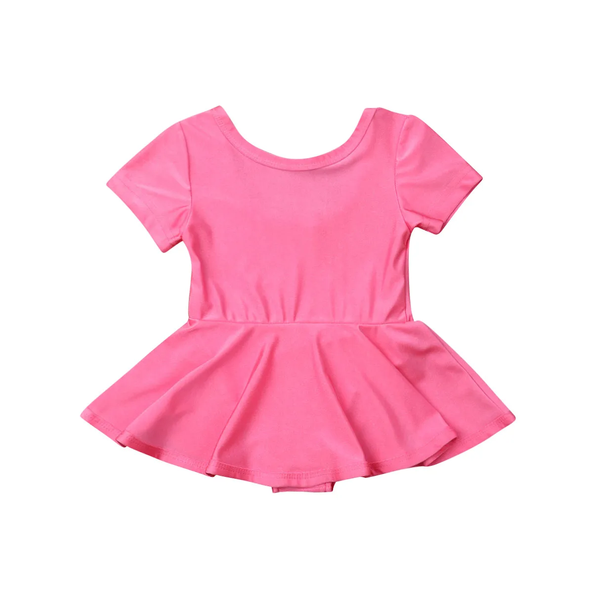 

2019 New Toddler Baby Girl Kids Fluorescence Skirt Tutu Dress Summer Clothes