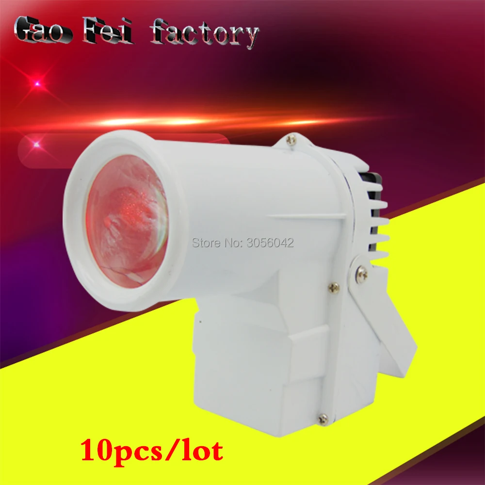 

10pcs/lot Pinspot Spotlights rgbw Lamp 10W LED Spot Light Discotic Beam DJ Stage Party