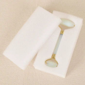

Opalite Facial Massage Roller Epe Foam Packing Jade Roller Slimming Anti Wrinkle Cellulite Face Beauty Stone Tool