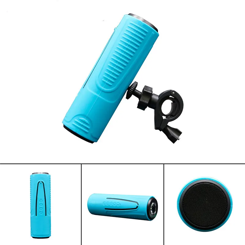 Bluetooth Speaker P3 Outdoor Bicycle Portable Subwoofer Bass Wireless Speakers Power Bank With LED Flashlight Bike Mount  (4)