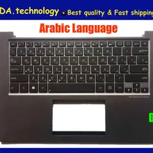 Wellendorff Новая/оригинальная Подставка для рук арабская клавиатура для Asus U38 U38N U38D U38DT верхняя крышка американская версия с подсветкой