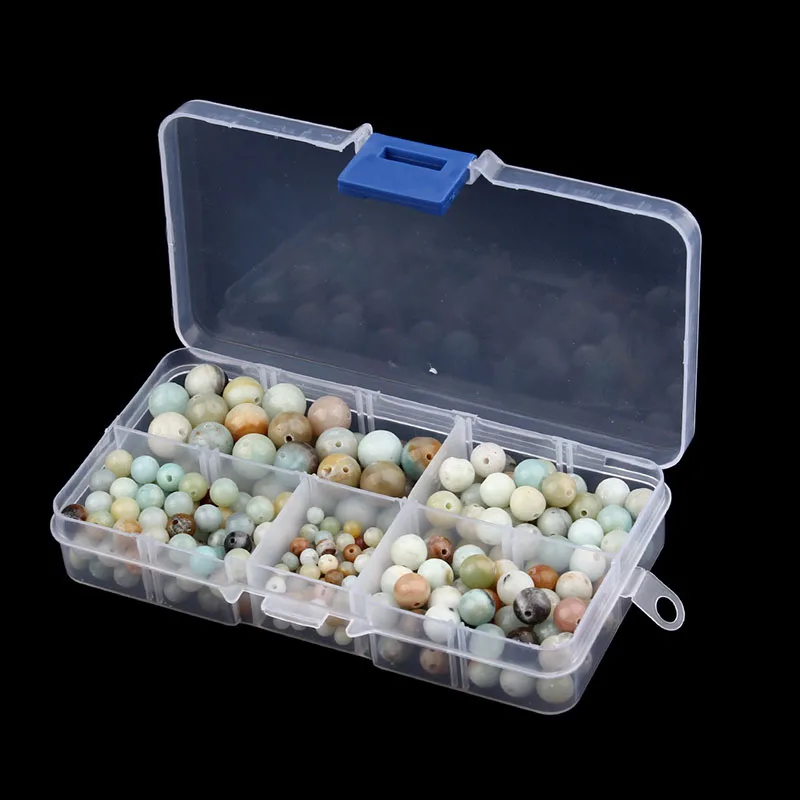 

340pc/box 4/6/8/10mm Round Natural Faceted Amazonite Loose Beads for Jewelry Making Beaded Bracelet Necklace Free Shipping F2978