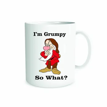 

Grumpy Dwarf I'm Grumpy So What Mug Gift Idea Present