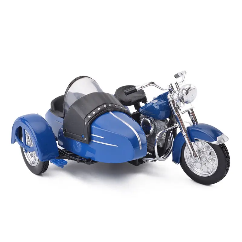 Модель мотоцикла Maisto 1:18 в стиле ретро из металлического сплава миниатюрная