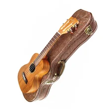 Высокое качество 26 Укулеле тенор 4 струны Гавайской гитары Верхняя панель для твердой древесины акации КоА электрическая Укулеле с эквалайзером+ Чехол