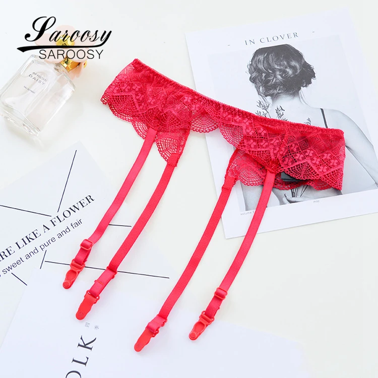 2018 New Women Lace Garters Suspenders Adjustable Waist Hasp Belt for Stockings Socks Waist Plus Size for Stockings