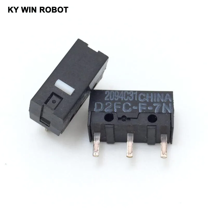 

10PCS/LOT New Authentic Mouse Micro Switch D2FC-F-7N Mouse Button Fretting