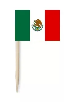 

Mexico Flag Paper Food Picks Dinner Cake Toothpicks Cupcake Decoration Fruit Cocktail Sticks Party Supplies