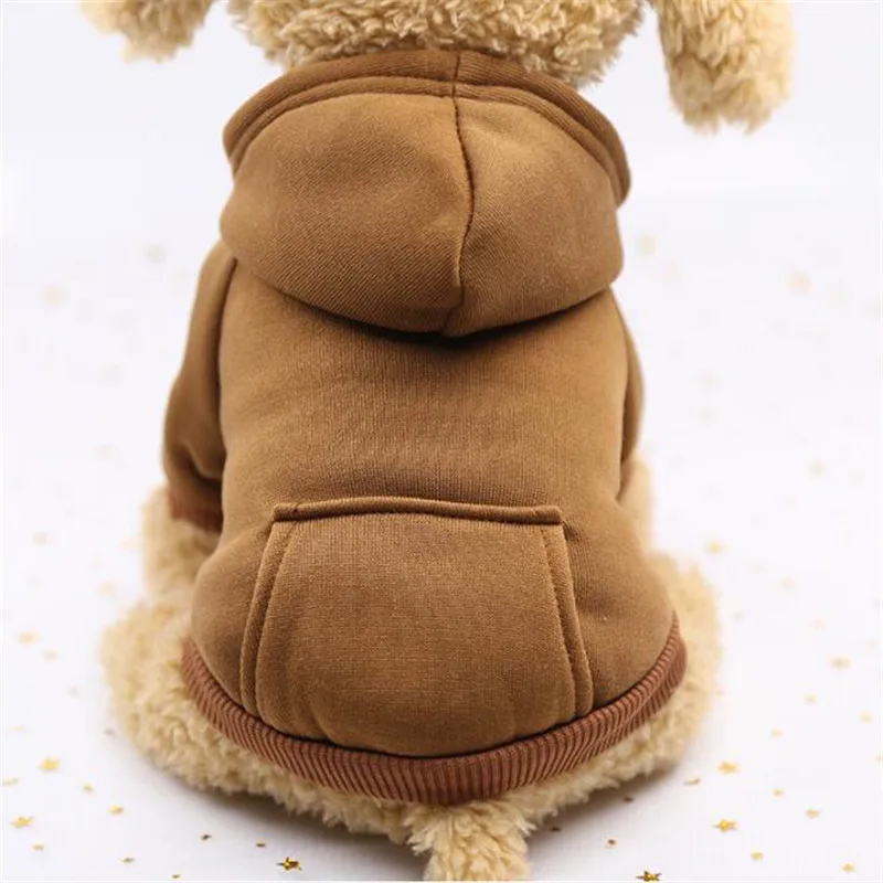 Autumn Winter Dogs clothes Dog Hoodies warm sweater For Dogs Coat Jackets Cotton Puppy Pet Overalls For Costume Cat clothes