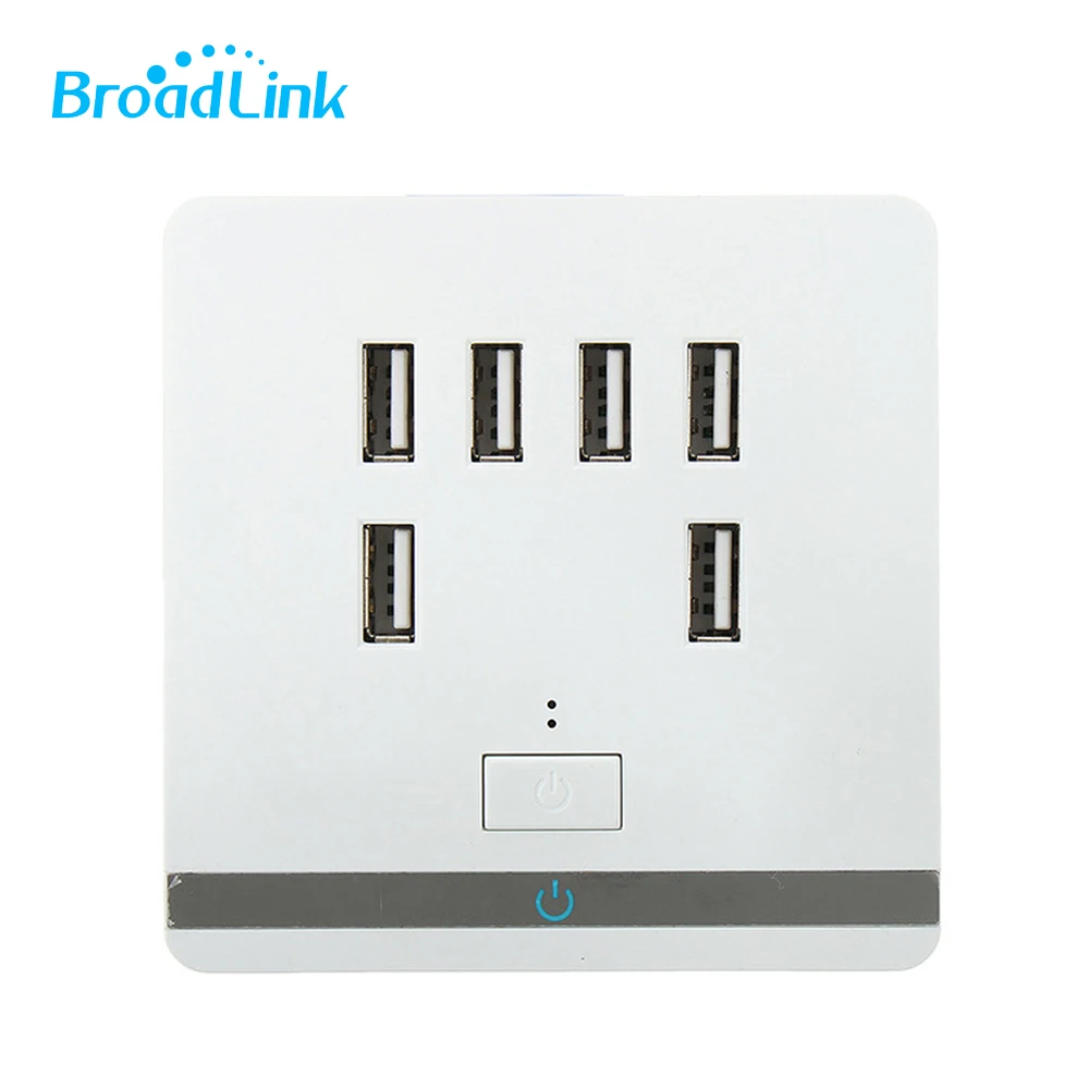 

6 Port USB Wall Charging Socket UK Standard Wall Charger Outlet Power Adapter Faceplate Socket Plate Panel