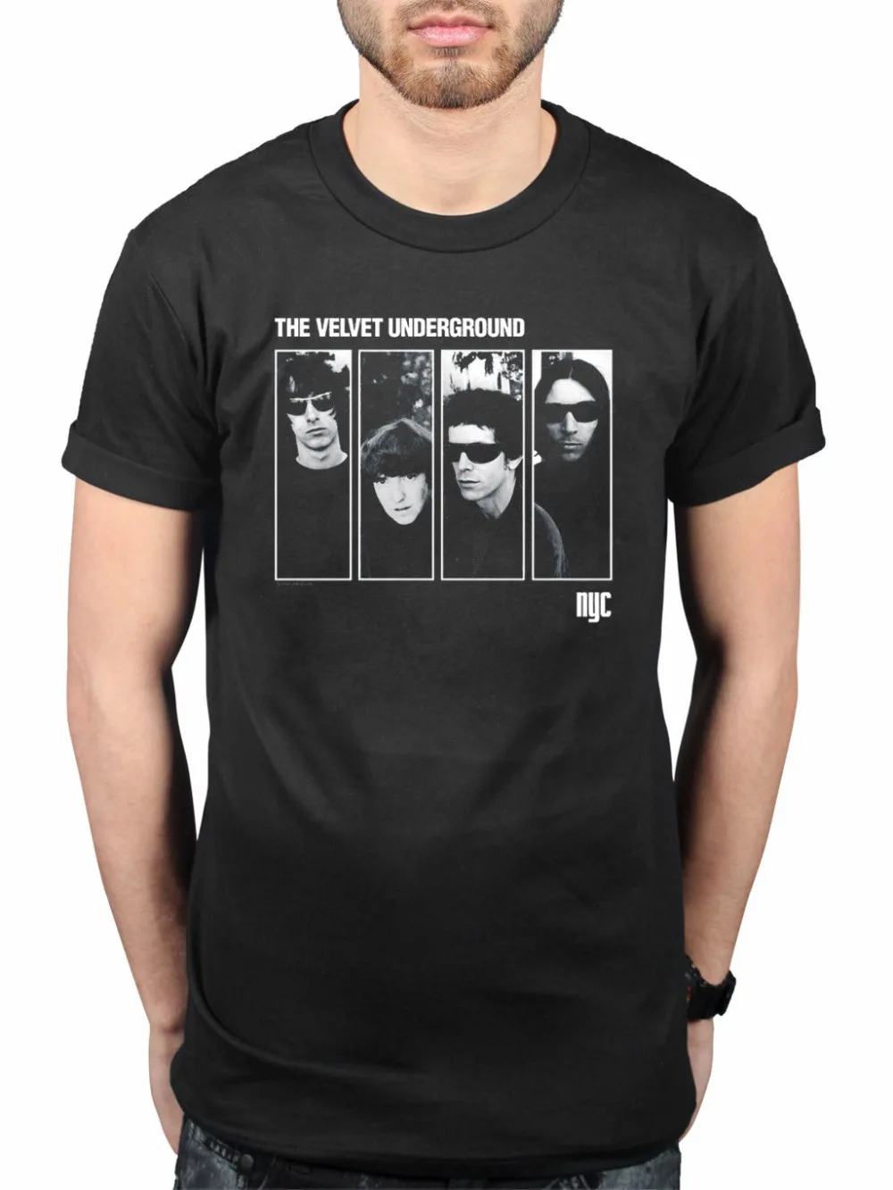 

Official The Velvet Underground New York City T-Shirt Rock Band Lou Reed