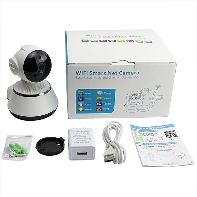 Детский спальный монитор портативный WiFi ip-камера HD Беспроводная умная детская камера Аудио Видео Запись наблюдения домашняя камера
