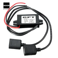 Новое поступление DC преобразователь модуль 12 В до 5 3A 15 Вт Duble USB выходной адаптер питания 4,6x2,7x1,4 см Интегральные схемы - изображение