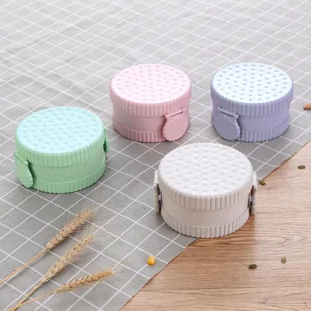 

Wheat Straw Lunch Box For Kids BPA Free Creative Cookie Shape Bento Box Portable Food Container Vegetable Fruit Crisper