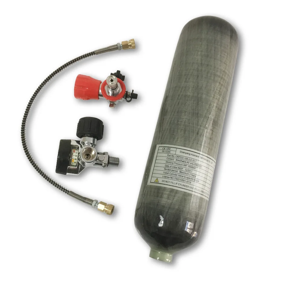 Acecare Airforce Condor 3L CE Diving Bottle 4500psi Compressed Air PCP