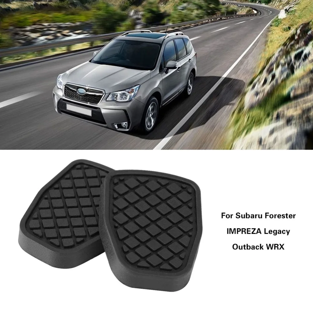 Пара автомобильных тормозов педаль сцепления резиновая прокладка для Subaru Forester