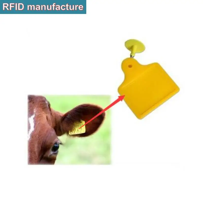 Отслеживание животных для UHF RFID метки Анти Вор 840 960mhz epc gen2 rfid Ушные бирки